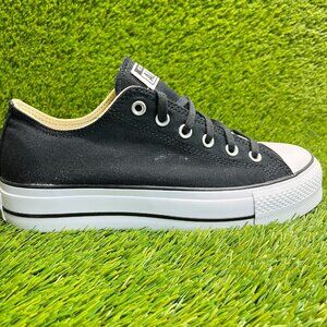 Converse Chuck Taylor All Star Low Womens Size 9.5 Black Athletic Shoes Sneakers
